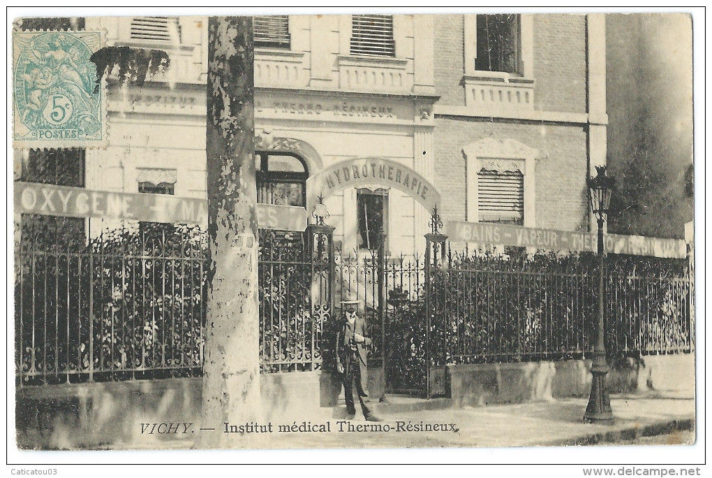 VICHY (Allier) - Institut Médical Thermo-Résineux - Hydrothérapie - Oxygène - Animée - Vichy