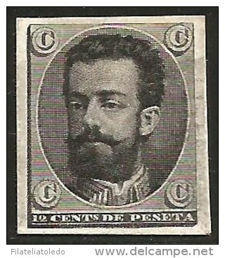 España 122P (*) Ensayo Negro Sin Dentar - Neufs