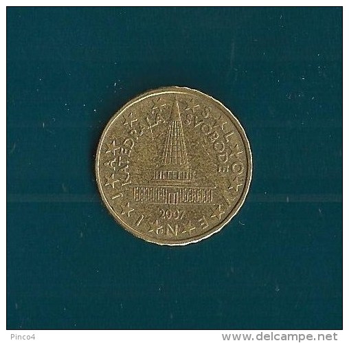 EURO SLOVENIANIA 10 CENT. 2007 - Estland