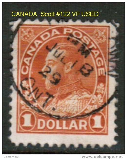 CANADA   Scott  # 122  VF USED - Autres & Non Classés