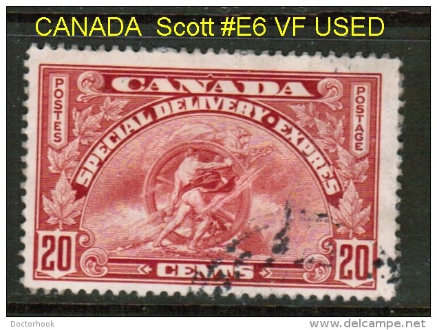 CANADA   Scott  # E 6  VF USED - Espressi