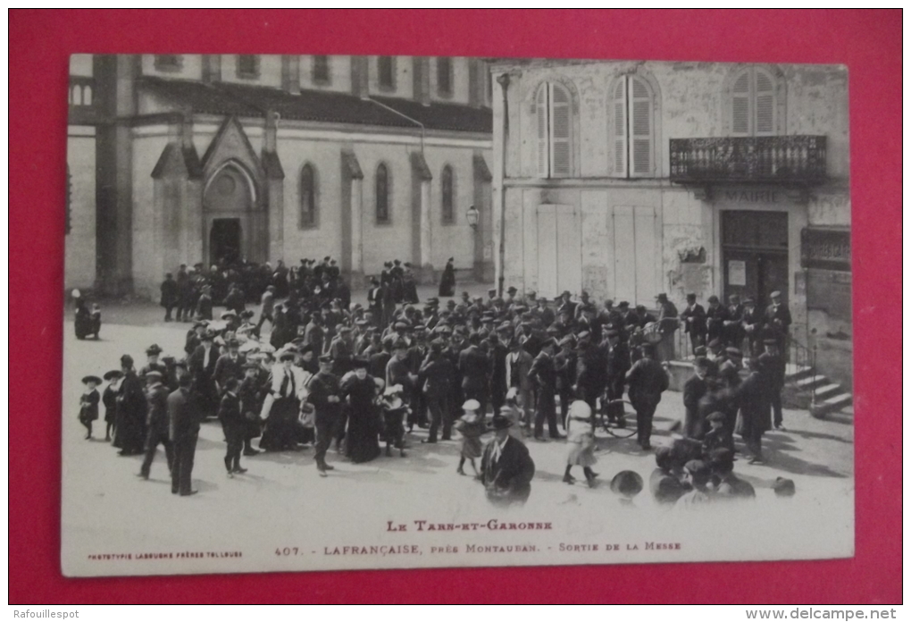 C P Lafrancaise Sortie De La Messe - Lafrancaise