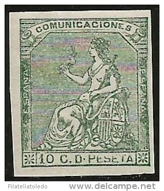 España 133Fs * Falso Postal Sin Dentar - Unused Stamps