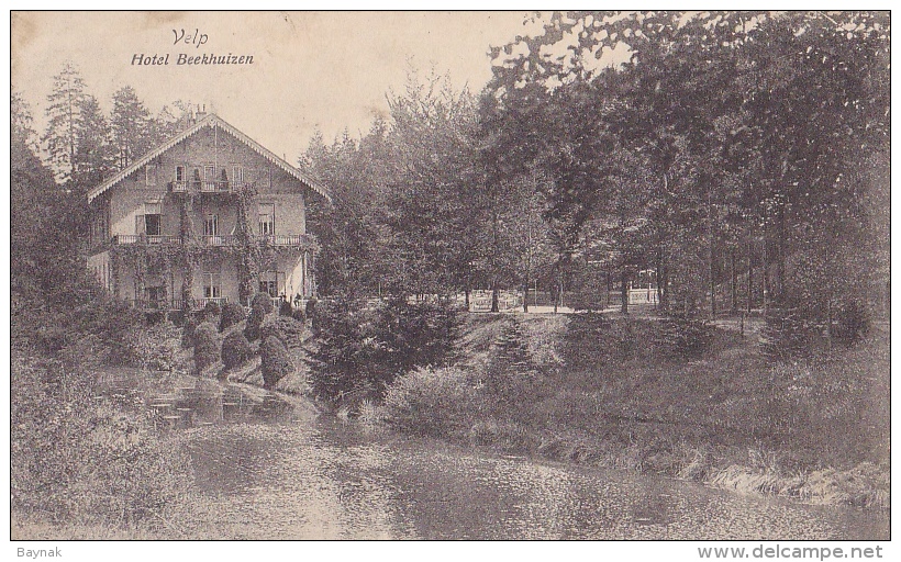 NL30  --   VELP  ---  HOTEL BEEKHUIZEN   --  1919 - Velp / Rozendaal