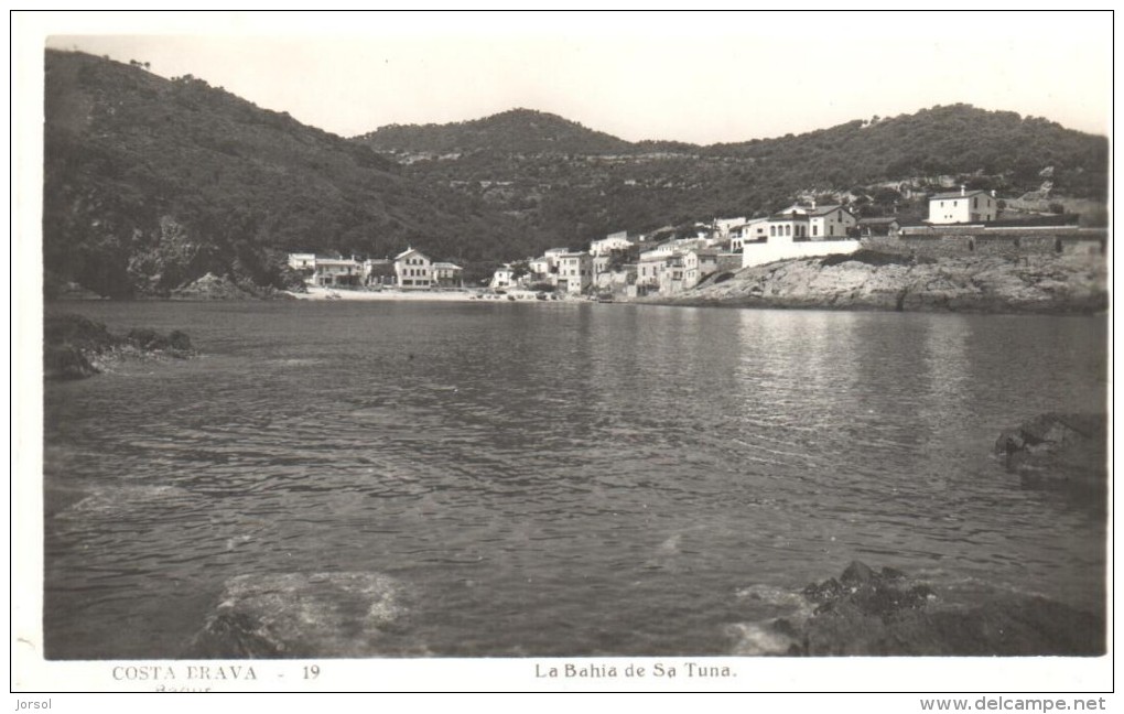 POSTAL    BAGUR -COSTA BRAVA-  ESPAÑA  -BAHIA DE SA TUNA - Gerona