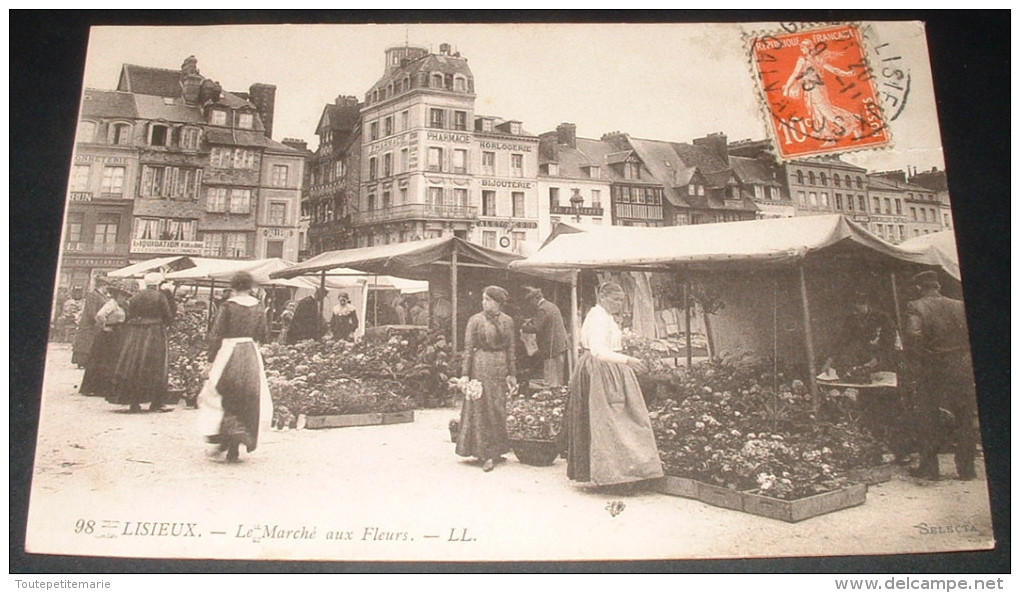 Lisieux - Le Marché Aux Fleurs - Lisieux