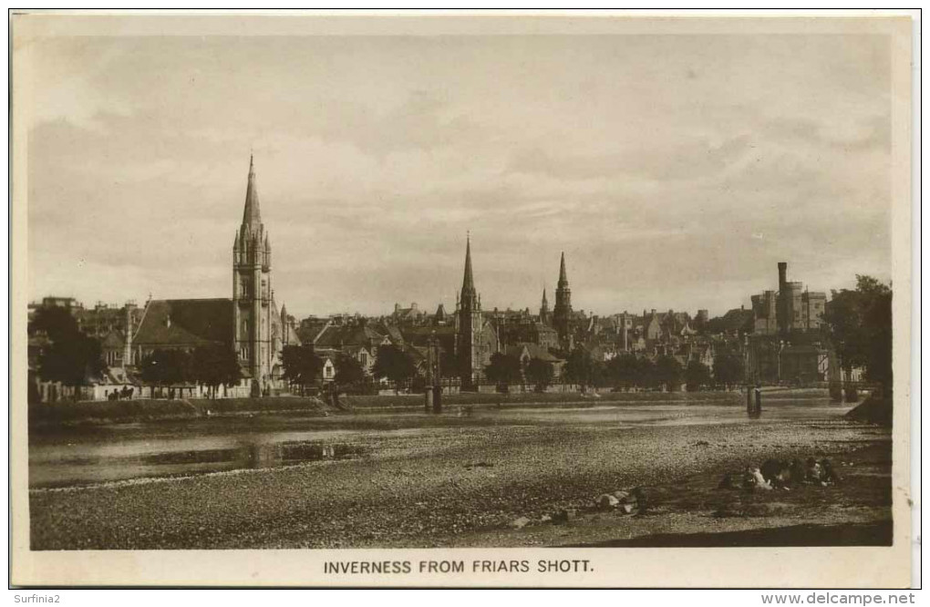 INVERNESS-SHIRE - INVERNESS FROM FRIARS SHOTT  RP Inv35 - Inverness-shire