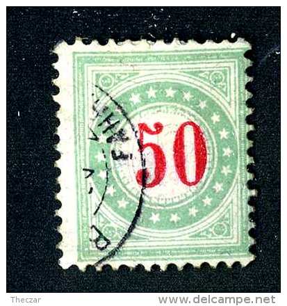 2236 Switzerland 1897  Michel #20 IIBY FK  Used   Scott #J18  ~Offers Always Welcome!~ - Taxe