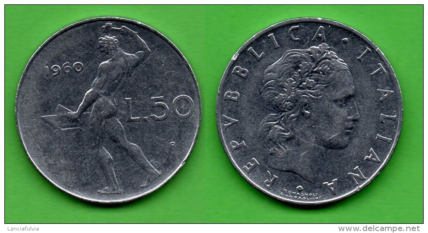 ITALIA LIRE 50 1960 - 50 Lire