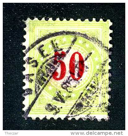 2243 Switzerland 1885  Michel #20 IIAX Ba K  Used   Scott #J26a  ~Offers Always Welcome!~ - Postage Due