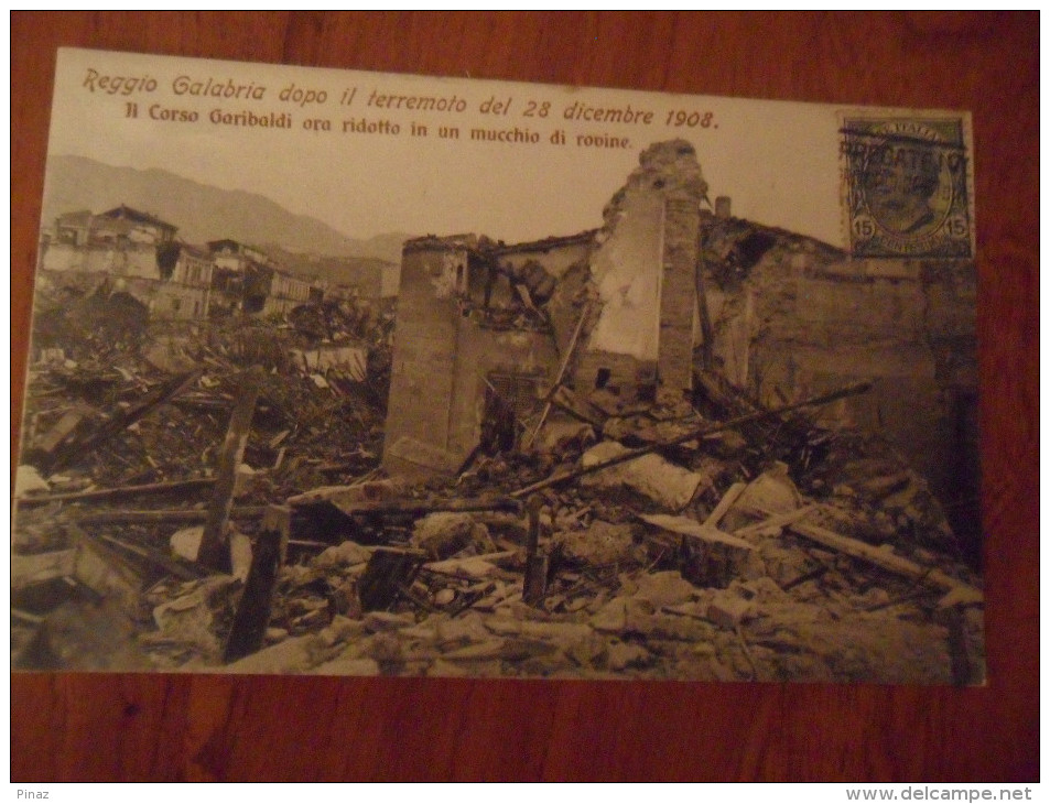 REGGIO CALABRIA   Dopo Terremoto 1908 Non Viaggiata - Reggio Calabria