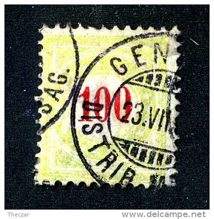 2275 Switzerland 1888  Michel #21 IIAXc  Used  Scott #J27a  ~Offers Always Welcome!~ - Postage Due