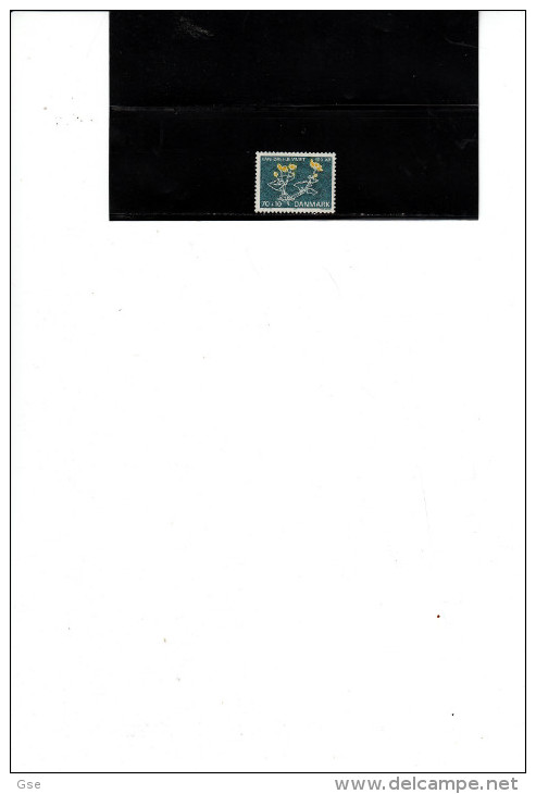 DANIMARCA - Unificato  538** - Fiori - Unused Stamps