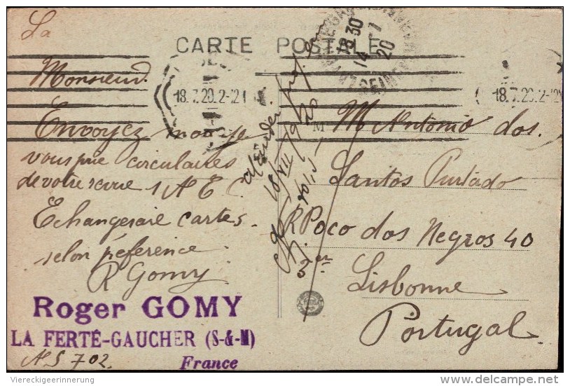 ! [77] Carte Postale, Cpa, La Ferte Gaucher, Ecole Des Garcons, Schule,  Frankreich, France - La Ferte Gaucher
