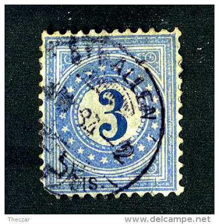 2309 Switzerland   Michel #3  Used-fault   Scott #J3  ~Offers Always Welcome!~ - Taxe