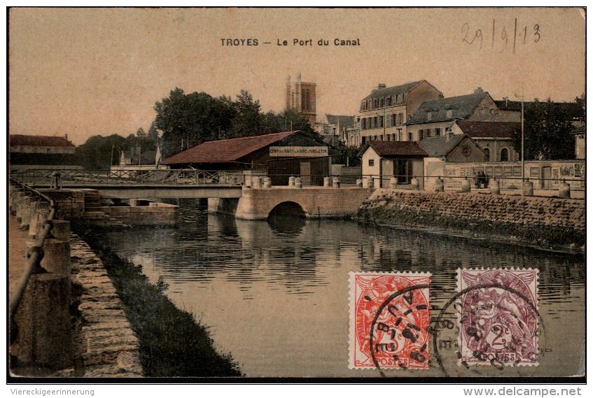 ! Carte Postale Troyes , Canal, 10 Aube - Troyes