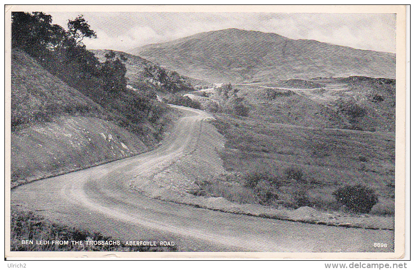 PC Ben Ledi From The Trossachs - Aberfoyle Road - 1949 (3436) - Stirlingshire