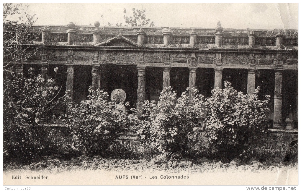 VAR 83 AUPS LES COLONNADES - Aups