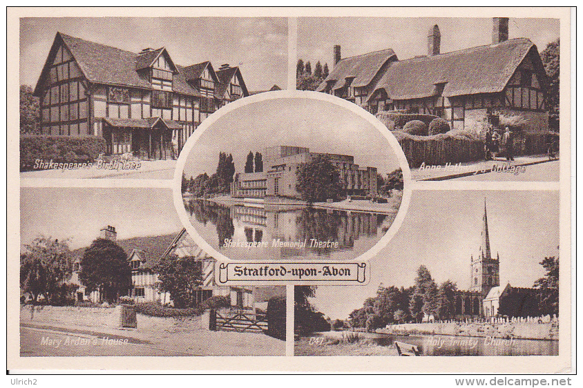 PC Stratford-upon-Avon - Multi-view Card (3447) - Stratford Upon Avon