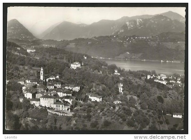 NEGGIO Aerofoto CA DEL SOLE Malcantone Magliasina 1957 - Malcantone