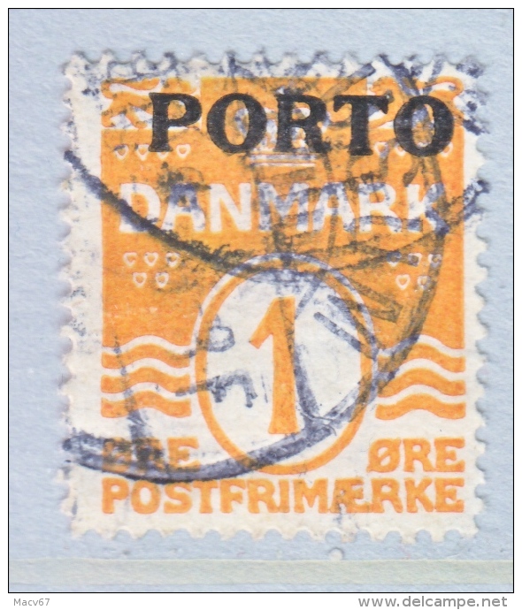 DENMARK   J 1   (o) - Postage Due