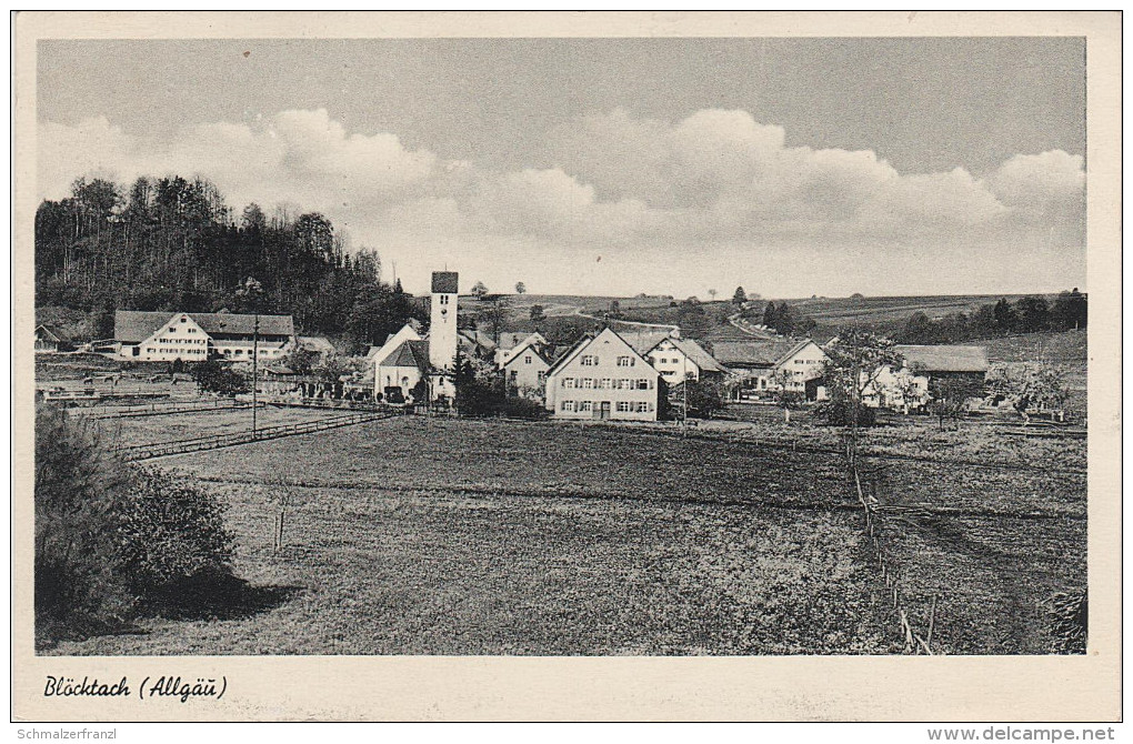 AK Allgäu Blöcktach Bei Friesenried Romatsried Kaufbeuren Eggenthal Obergünzburg - Kaufbeuren