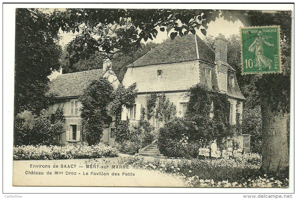 MERY SUR MARNE- Chateau De Mme Droz, Le Pavillon Des Petits - Other & Unclassified