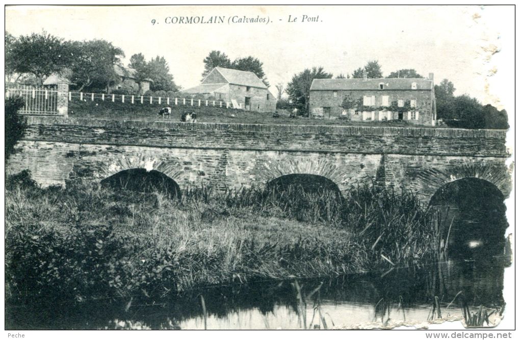 N°37910 -cpa Cormolain -le Pont- - Autres & Non Classés