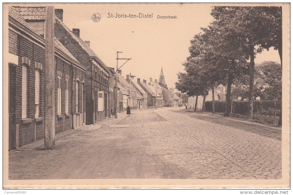 Beernem   Sint-Joris Ten Distel   Dorpstraat             Scan 7087 - Beernem