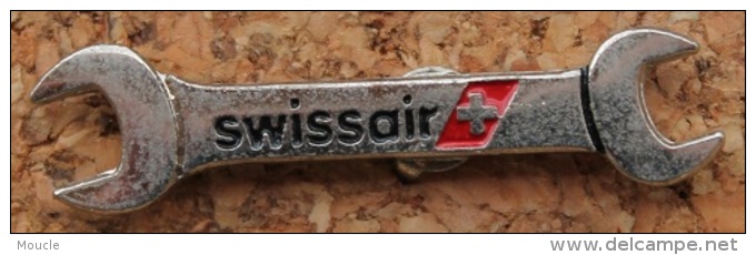 COMPAGNIE AERIENNE SWISSAIR - SERVICE MECANIQUE - CLE  PLATE -    (8) - Avions