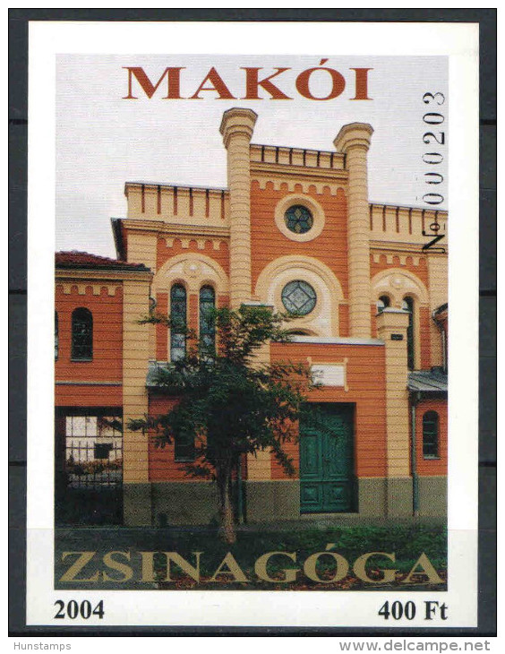 Hungary 2004. Synagogues - MAKO -  Commemorative Sheet Special Catalogue Number: 2004/18 - Herdenkingsblaadjes