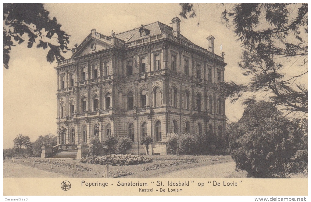 Poperinge  Sanatorium St Idesbald Op De Lovie    Kasteel    Scan 7132 - Poperinge