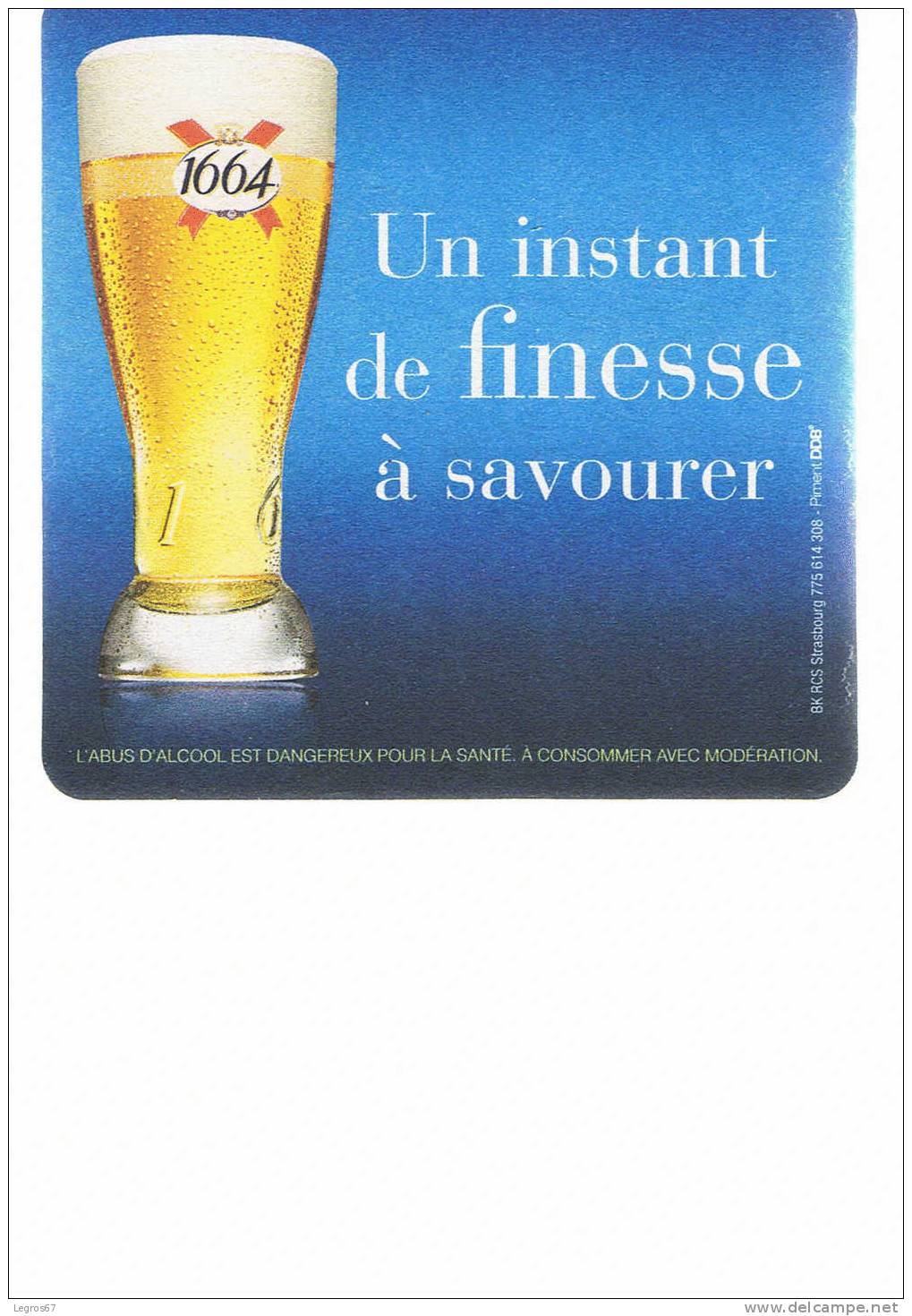 SOUS BOCK KRONENBOURG - CINE 16 - Sous-bocks