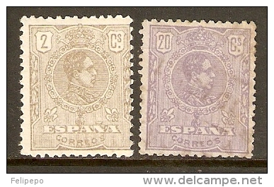 1920 EDIFIL 289/0* ALFONSO XIII MEDALLON - Nuevos