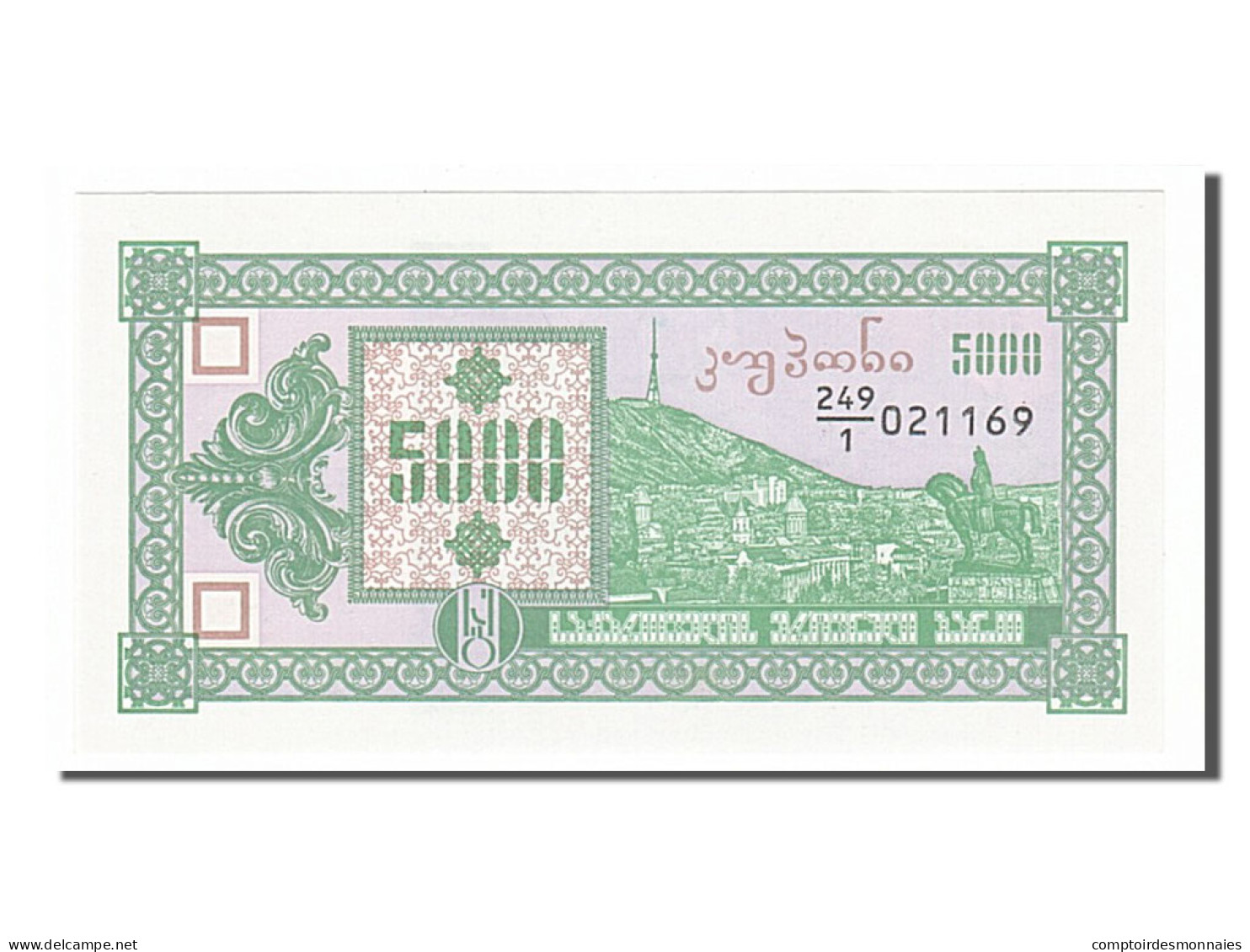 Billet, Géorgie, 5000 (Laris), 1993, NEUF - Georgia