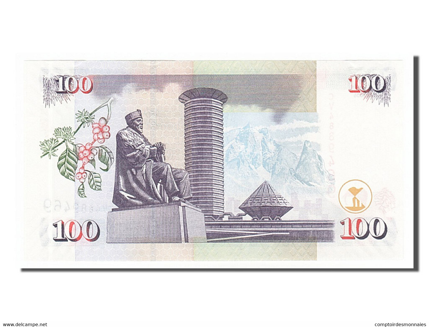 Billet, Kenya, 100 Shillings, 2006, 2006-04-01, NEUF - Kenya