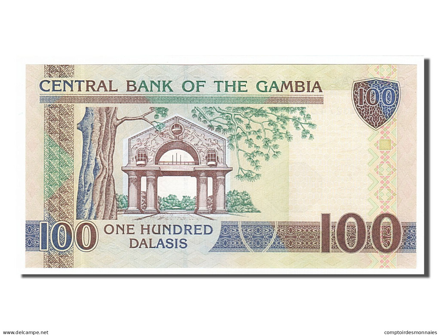 Billet, Gambia, 100 Dalasis, 2001, NEUF - Gambia