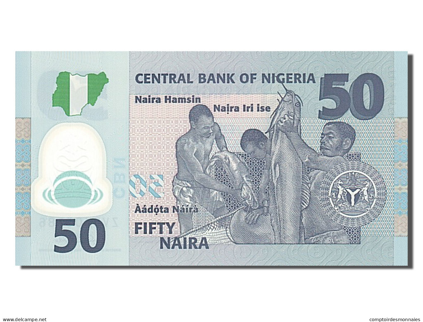 Billet, Nigéria, 50 Naira, 2009, NEUF - Nigeria