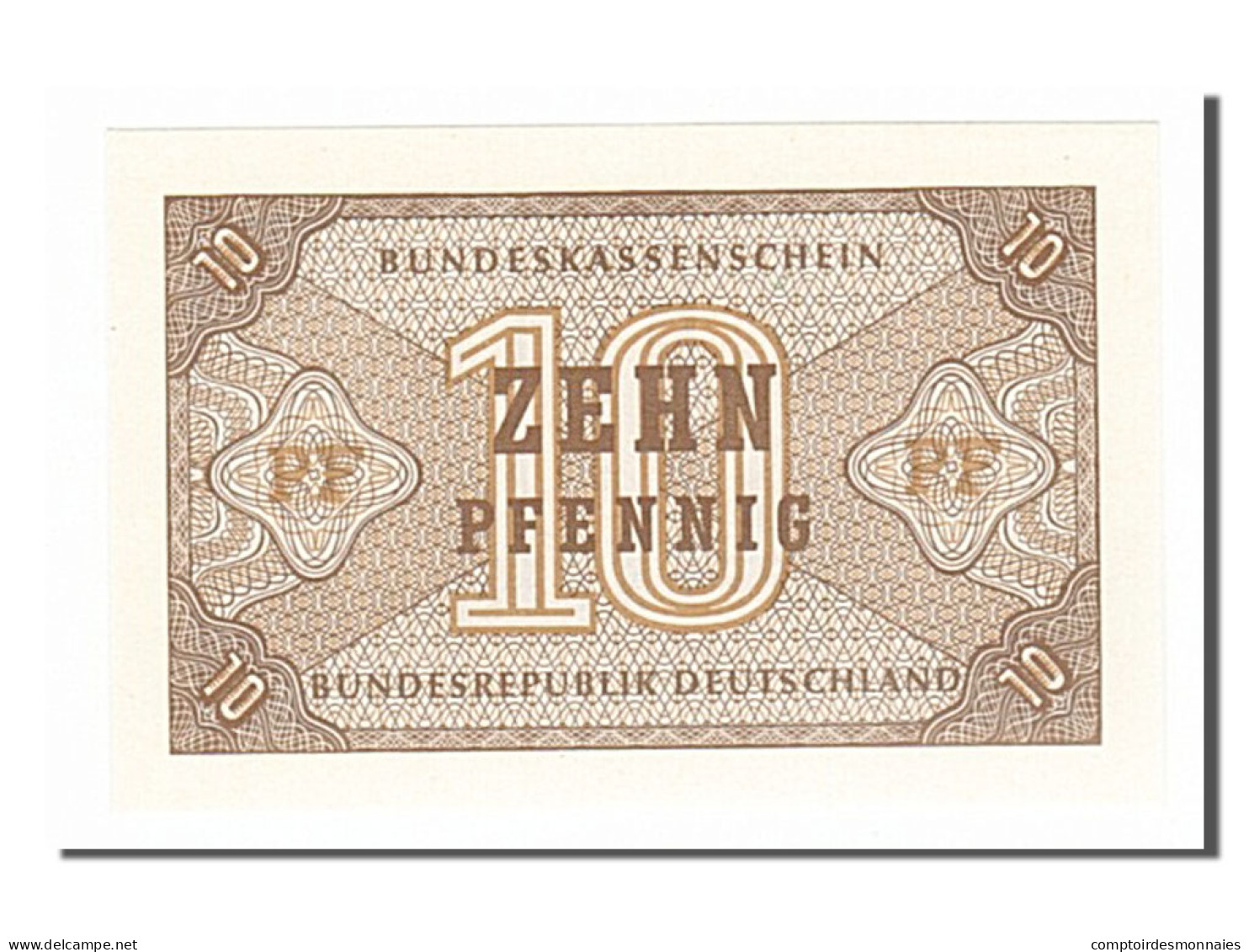 Billet, République Fédérale Allemande, 10 Pfennig, 1967, NEUF - 10 Pfennig