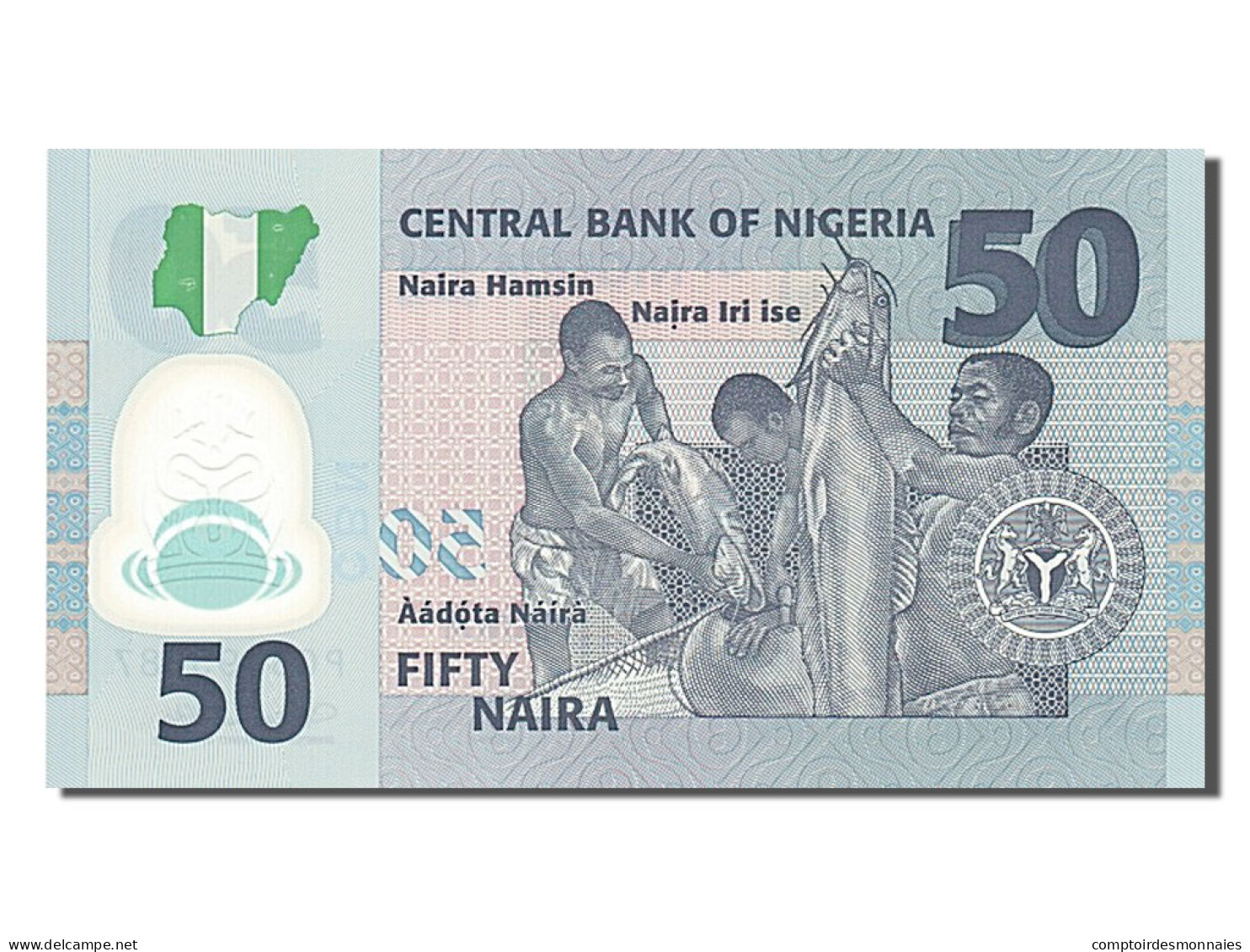 Billet, Nigéria, 50 Naira, 2010, NEUF - Nigeria