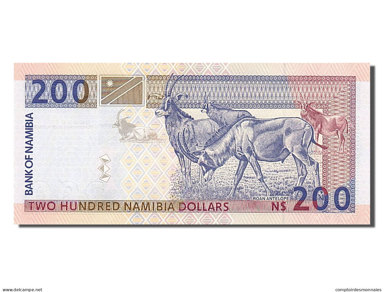 Billet, Namibia, 200 Namibia Dollars, 1996, NEUF - Namibia