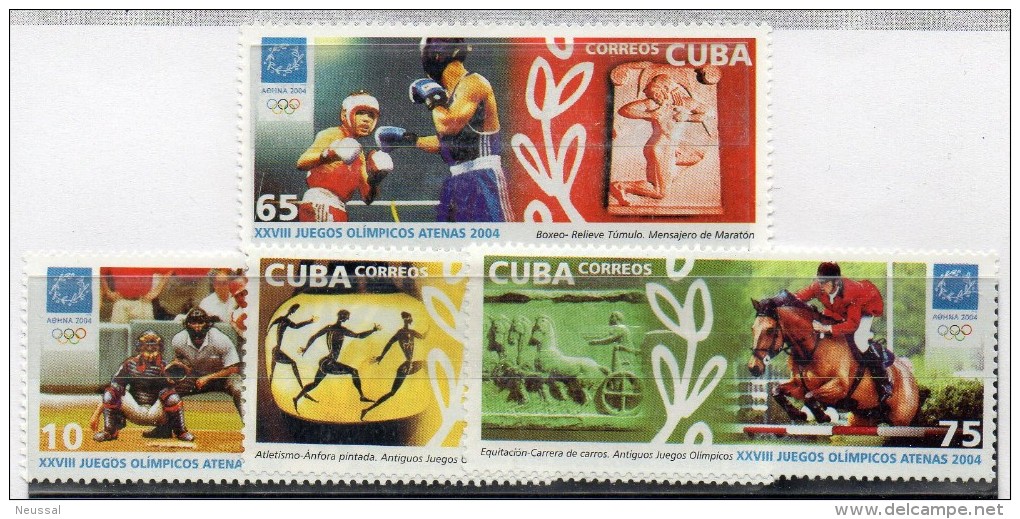 Serie Nº 4135/8 Cuba - Unused Stamps