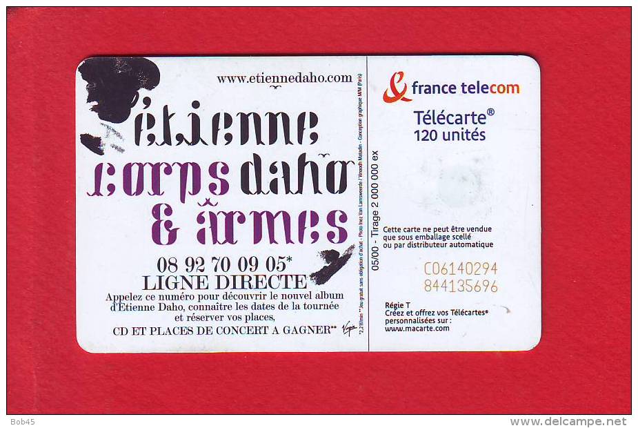 481 - Telecarte Publique Etienne Daho Virgin (F1061) - 2000
