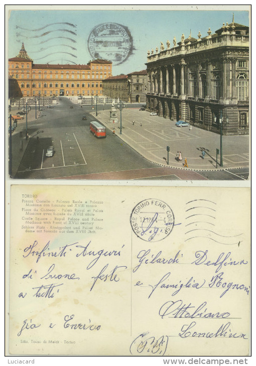 TORINO -PIAZZA CASTELLO -PALAZZO REALE - Orte & Plätze