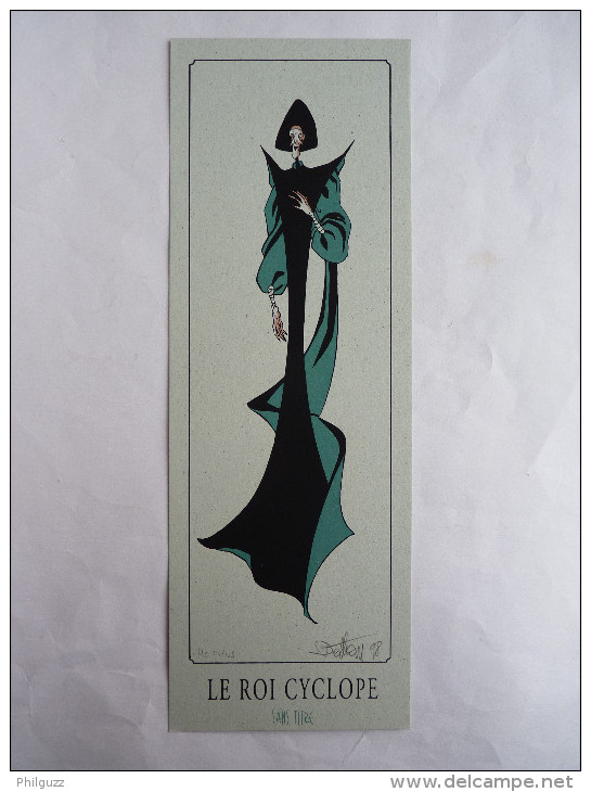 Ex Libris - DETHAN - LE ROI CYCLOPE T2 - NS - SANS TITRE 1998 Sérigraphie - Illustrateurs D - F