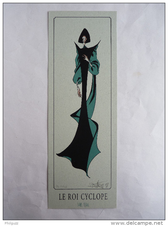 Ex Libris - DETHAN - LE ROI CYCLOPE T2 - NS - SANS TITRE 1998 Sérigraphie - Illustrators D - F