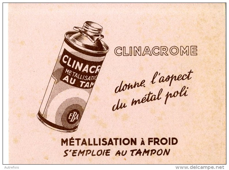 BUVARD  -  CLINACROME -  DIM / 16 X 12 CM - C