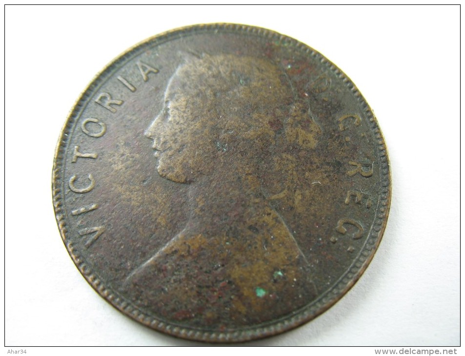 CANADA  NEWFOUNDLAND   1 ONE CENT 1872  COIN  LOT 14 NUM  29 - Canada