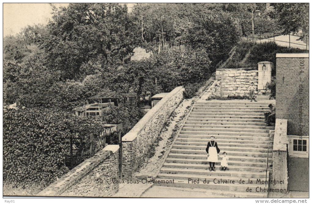 BELGIQUE - LIEGE - CHAUDFONTAINE - VAUX-SOUS-CHEVREMONT - Pied Du Calvaire De La Montagne De Chêvremont. - Chaudfontaine