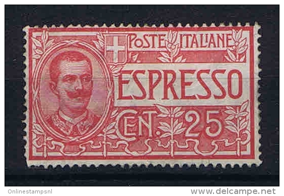 Italy: Expresso  1903 Mi 85 Sa 1 MH/* - Express Mail